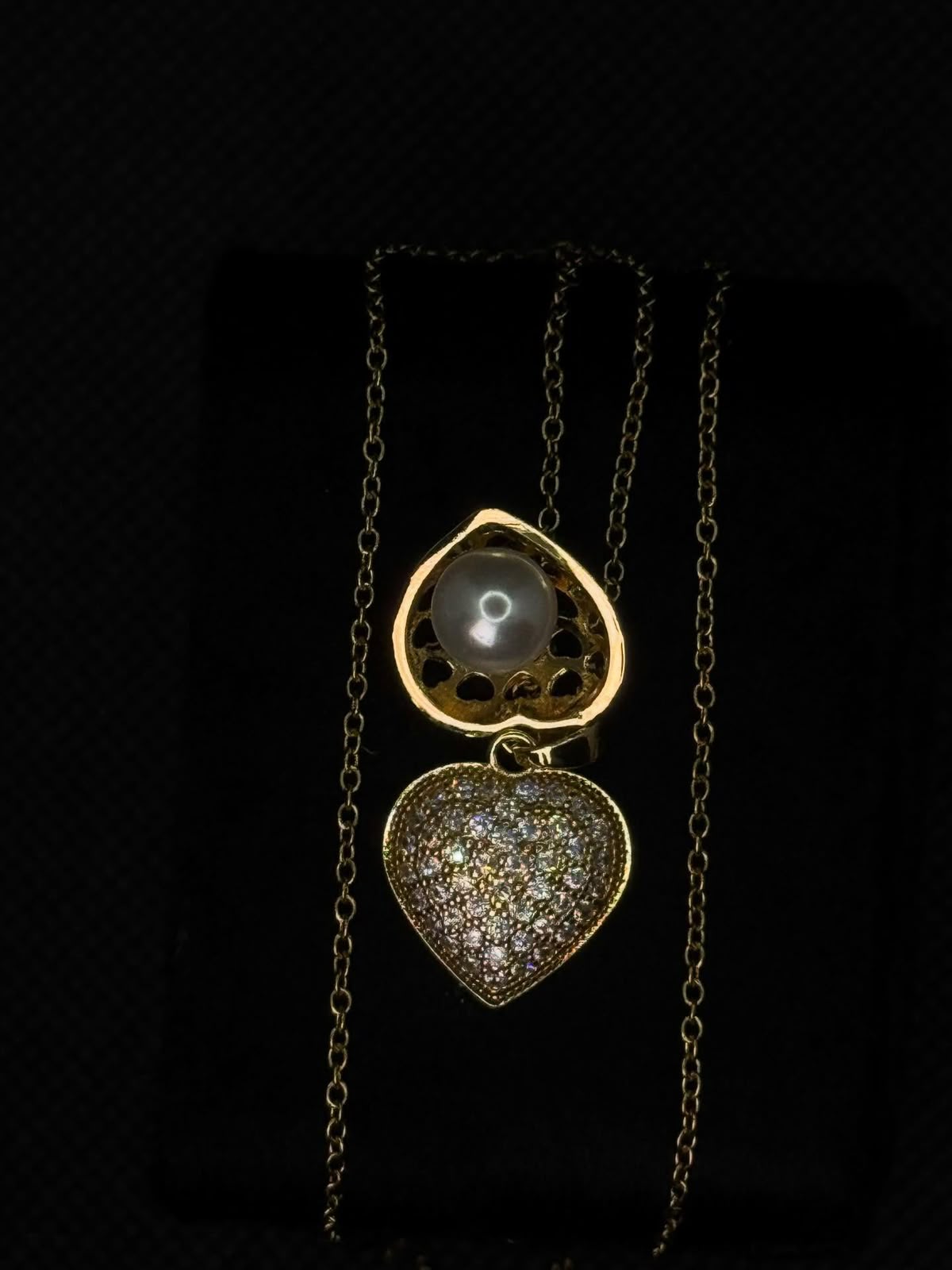 Heart-Pearl Pendant