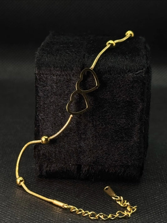 Duo-Heart Bracelet