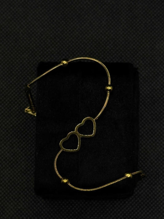 Duo-Heart Bracelet
