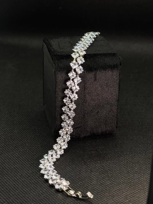 Duo-Zircon Bracelet