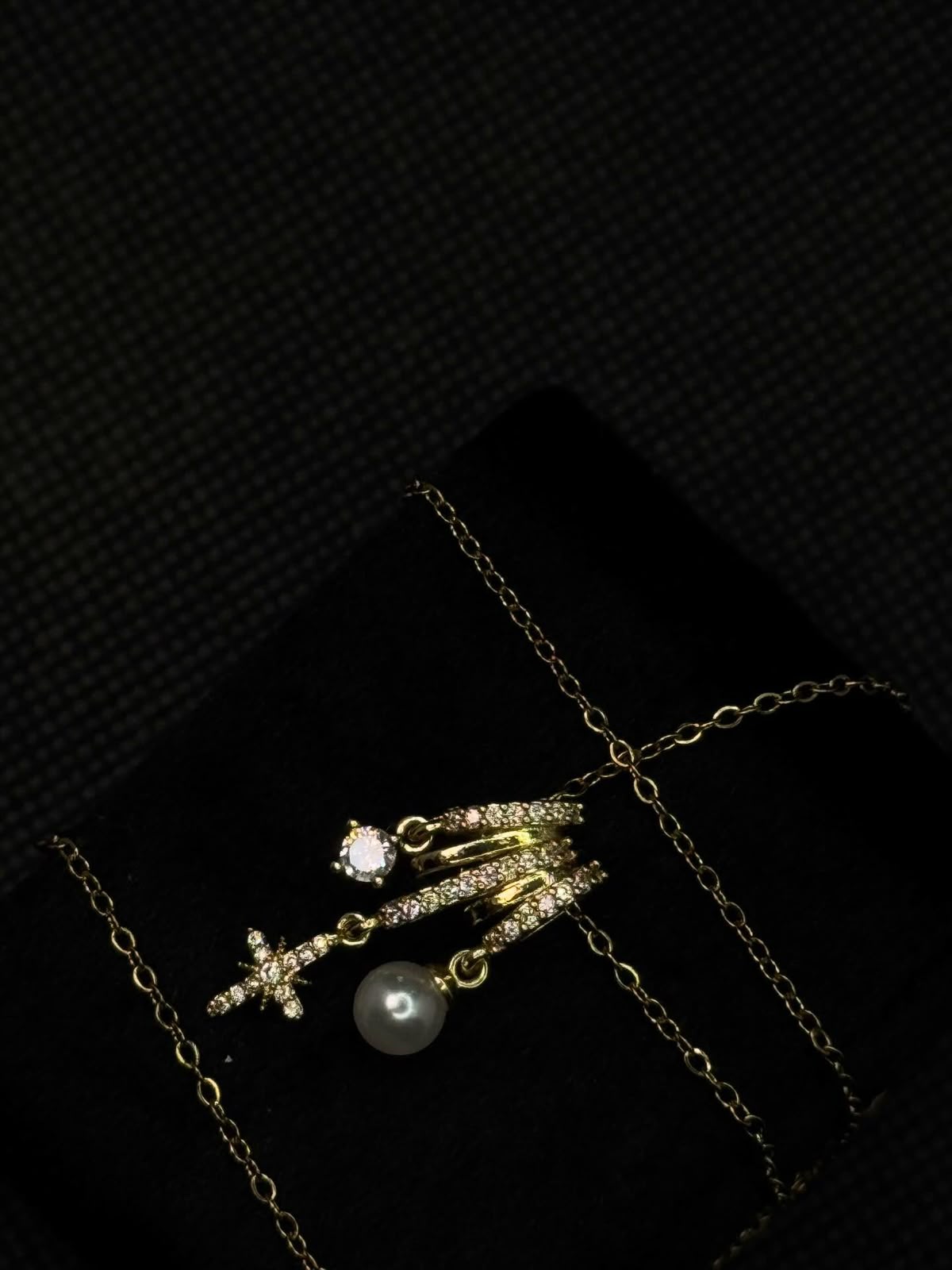 T-Bar Pearl Pendant